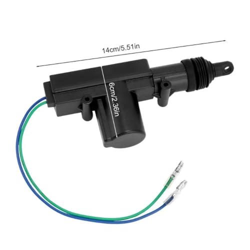 Kit reemplazo resistente actuador cerradura de puerta coche universal 12V 2 cables 2