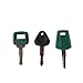 Heavy Equipment Ignition Keys for Excavator Truck Loader - Replacement Key 11039228 with 777 and C001 Marking, F Series Wheel Loader Compatible