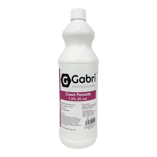 Image of Gabri Professional Cream Peroxide (25 Volume 7.5%, 1000 ML)