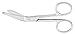 VANTAGE LISTER Bandage Scissors, 4-1/2" (11.4 cm)