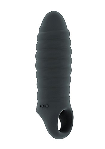 SONO No.36 Stretchy Thick Penis Extension, Grey
