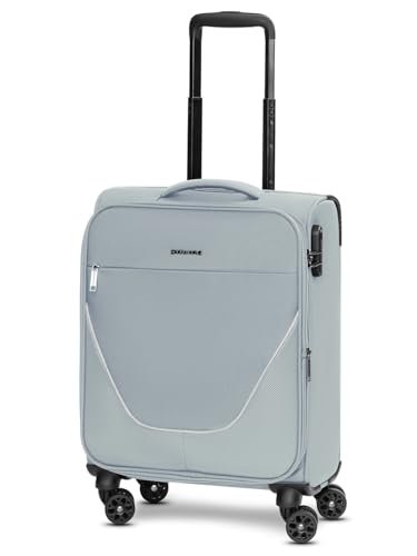 Stratic Kabinen-Koffer für Damen und Herren | Kleiner Cabin-Trolley 40 x 21 x 55 cm aus hochwertigem, flexiblem Polyester Material | Erweiterbar & Teleskopgriff| taska Serie