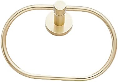 Towel Holder,Towel Ring,Towel Ring with Brass for Bathroom,No Punching, Strong Load-Bearing, Firm Installation,Arc Design