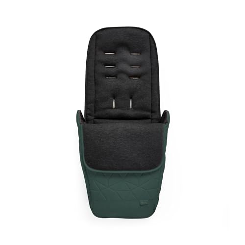 Silver Cross - Saco Clic 2 - Accesorios para cochecito - Saco para cochecito - Calentador de pies - Resistente al agua - Coníferas