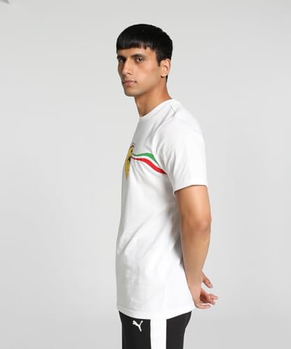 Puma Men's Cotton Regular Fit T-Shirt