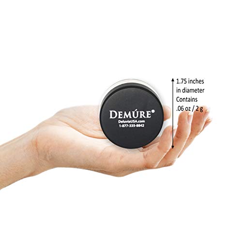 Demure Mineral Make Up, Mineral Concealer (Original), Dark Circles Under Eye Treatment, Under Eye Concealer, Made With Pure Crushed Minerals, Loose Powder. Concealer (Yellow) By Demure (2 Grams) #TOP2