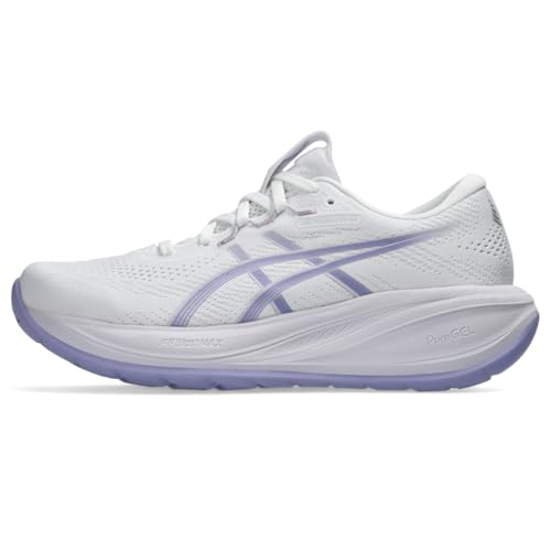 Image of ASICS Women's Gel-Cumulus 28 Running Shoes, 5, White /Bluebell