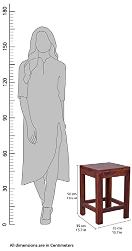 Image of Amazon Brand - Solimo Stellan Side Table (Sheesham Wood with Honey Finish)