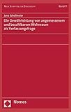 Die Gewährleistung von angemessenem und bezahlbarem Wohnraum als Verfassungsfrage (Neue Schriften zum Staatsrecht 11)