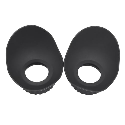 顕微鏡観察 ステレオ冶金顕微鏡内径 45.5 ミリメートルのための 1 ペアのゴム製アイ カップ