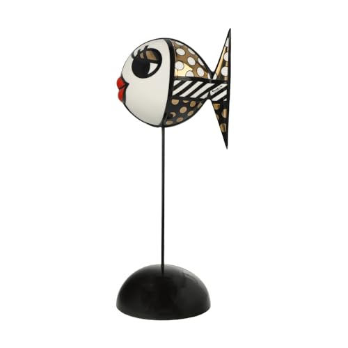 Figurine Romero Britto Golden Deeply in Love 2 Pop Art