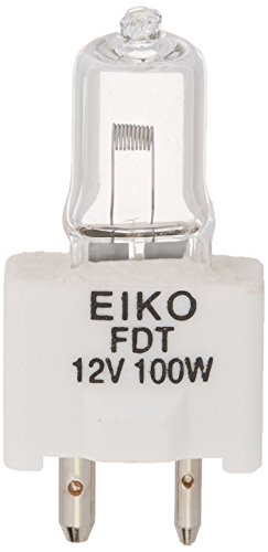 Eiko FDT T3-1/4 GZ9.5 Base Halogen Bulb, 12V/100W