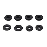 Bacar Motorcycle Rubber Grommets Washer Side Panel Grommet Spacer 52-691 Body Side Covers 8 Pcs Black for HONDA Goldwing GL1500 GL1800 1988-2023