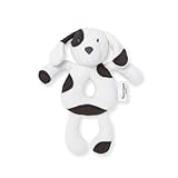 Burt's Bees Baby Unisex Infant Rattle Toy, Nursery Sensory Animal Plush Made with 100% Organic Cotton Shell and Polyester Fill, Sweet Bear, Bunny, or Dog Stuffed Animals for Babies
