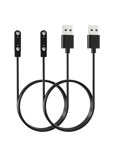 UYRUREL 2-Pack Magnetic USB Charger for Williben Smart Watch