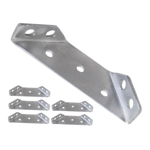 OSOLADY Easy Install Pcs Wood Furniture Brackets Wide Bracket Right Angle Support for Shelves