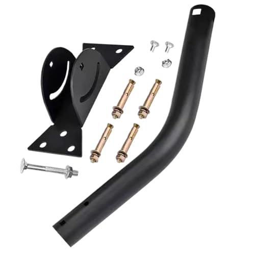 Soporte para antena de techo – Soporte de antena estable para instalación de antena de techo, satélite y TV | Soporte de antena resistente a la intemperie, soporte ajustable para un montaje seguro en