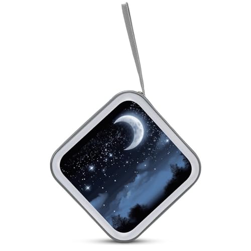 Classeur CD DVD 40 compartiments ciel nocturne portable - 3