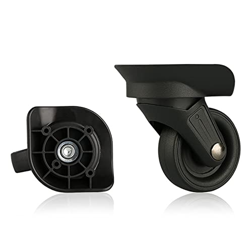 Luggage Wheels,Universal Luggage Casters,1 Pair Luggage Wheel Replacement Spare Spinner Caster for Suitcase Wheel Repair (W072)