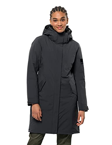 Jack Wolfskin Damen COLD BAY COAT W, phantom, M