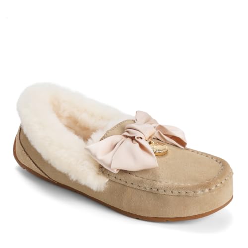 Image of Fireside By Dearfoams Women's Mel Shearling Moccasin