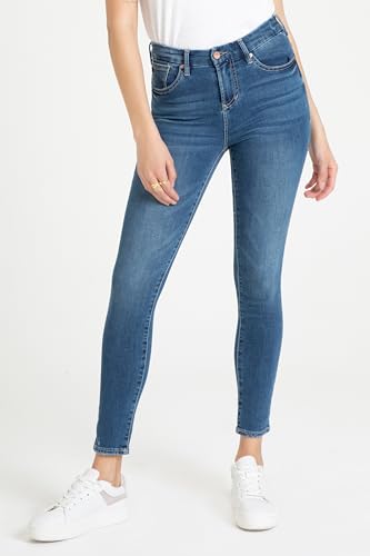 DEAR JOHN Olivia Women's Jeans Skinny Leg Ankle Inseam High Rise2