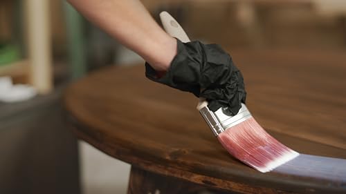 Varathane Triple Thick Polyurethane Clear Wood Finish | Self-Leveling Formula | Scratch and Stain Resistance | Durability in One Coat | Matte | Quart