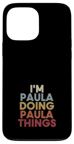 Paula Name Paula Personalized Name First Given �X�}�z�P�[�X iPhone 13 Pro Max �p