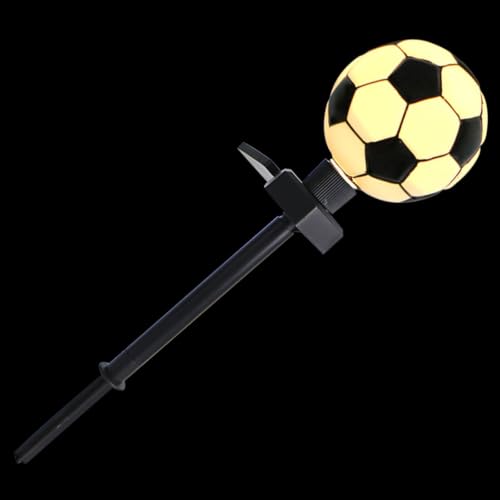 WATIIFUFU Lampe Solaire de Jardin de Football, LED à Piquet Ip44