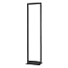 C2G 14588 45U 2-Post Open Frame Rack, TAA Compliant, Black (Made in the USA)