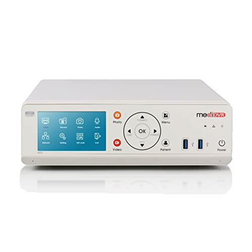 MediDVR | HD 1080P-Videorecorder der neuen Generation | Einfache Aufnahme und Foto | Unterstützt SDI, HDMI, DVI, VGA, YPbPr, S-Video, CVBS-Eingang | Pip | Touch-Screen Cover