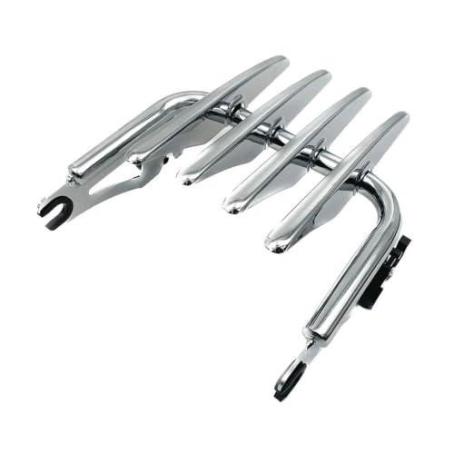 Porte-bagages moto amovible noir pour custom Road King et Touring 2009-2023