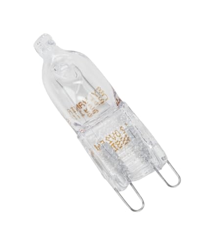 Whirlpool WPW10169757 OEM Wall Oven Light Bulb, Silver and Transparent