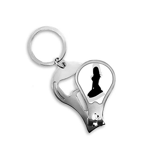 Coupe-ongles de pieds femme agenouillée DIYthinker pour pédicure précise au quotidien