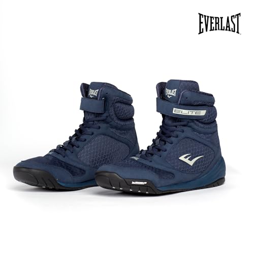 Everlast Elite V2 Navy 13 Boxing Shoes: Your Ultimate Training Companion for Excellence and Durability Boxing Shoes, Elite 2 Shoes, Training Footwear
