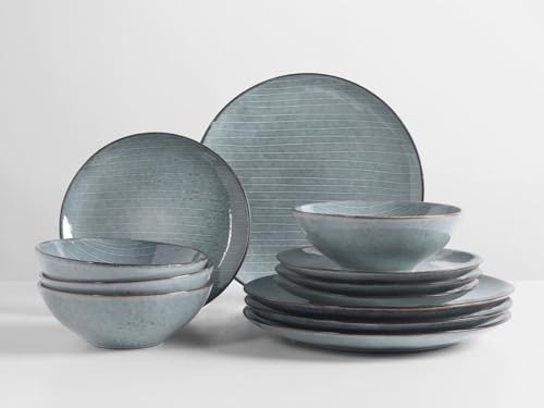 broste Copenhagen 80019737 Nordic Sea Geschirrset, Steingut