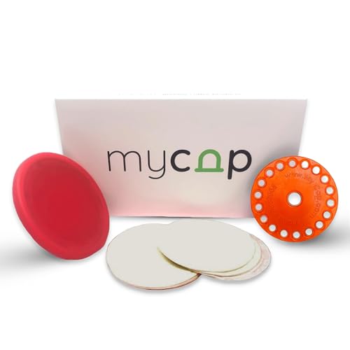 My-Cap Reusable Coffee Capsule Caps & Lid Set - Compatible with Nespresso Vertuo Pods - Reusable, Food Grade & BPA Free Coffee Pod Cap & Lid - Reuse & Reseal your Nespresso Vertuo Capsules