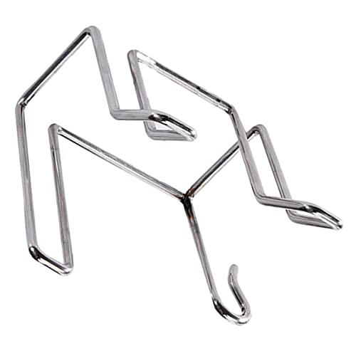 WOFASHPURET Blow Dryer Wall Mount Hair Dryer Hanging Rack Stainless Steel Modern Design