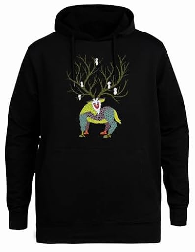 Kwantees Bosque Estilizado Princesa Mononoke Chaqueta con Capucha Ecológica Unisex Negra | Ya disponible en tu tienda friki favorita! En mundofriki.es! Kwantees Bosque Estilizado Princesa Mononoke Chaqueta con Capucha Ecológica Unisex Negra | Ya disponible en tu tienda friki favorita! En mundofriki.es!