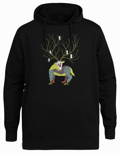 Kwantees Bosque Estilizado Princesa Mononoke Chaqueta con