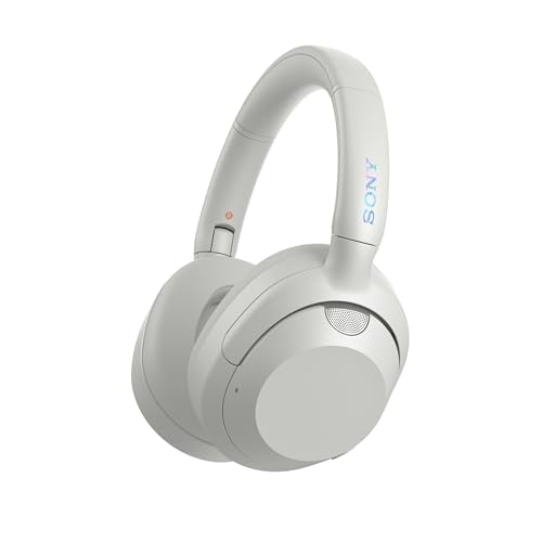 Sony ULT WEAR Over-Ear Noise Canceling Bluetooth Headphones with Alexa Built-in, Comfortable Design, 30-Hour Battery, Massive Bass, & Signature Noise Canceling Found in 1000X Series, Off White