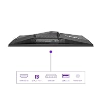 AOC AG276QZD2AM 27" WQHD USB Hub Gaming Monitor, 240Hz, QD-OLED Panel, 0.03ms GtG, HDR400 TB, FreeSync Prem.Pro, G-Sync Comp., Höhenverstellung,Lautsprecher,(2560x1440 HDMI 2X 2.0 DP 2X 1.4) Schwarz – Ansicht 4