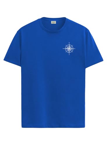 T-shirt d'ete elegant pour homme ADRO en pur coton premium
