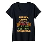Photo Gallery donna twerk turchia gravy beans and rolls let me see that casseruola maglietta con collo a v Photo Gallery donna twerk turchia gravy beans and rolls let me see that casseruola maglietta con collo a v
