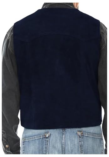 Boys Vest for Kids Western Vest Suede Cowboy Style Vintage Waistcoat2