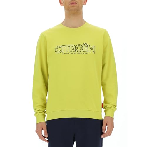 Sweatshirt Homme Citroën C23w aux Finitions Soignées et Logo Vintage