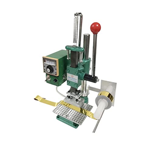 Machine hot stamping manuelle compacte avec pack 4 pour impression de logo sur cuir - 2