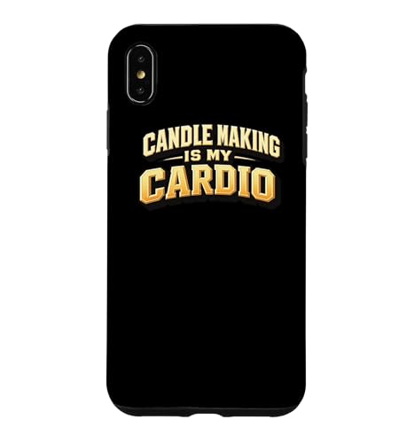 Candle Making Is My Cardio Funny Candle Maker Chandler Gift �X�}�z�P�[�X iPhone XS Max �p