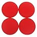 Shurhome 5Pcs Home Air Hockey Pucks 3inch Heavy Hockey Tables Pucks Table Game Air Hockey Pucks Replacement Part
