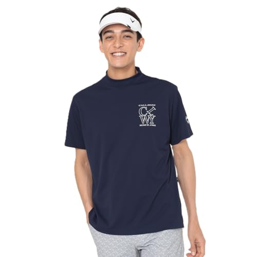 [キャロウェイ] メンズ 半袖モックネックシャツ ゴルフ C25234100